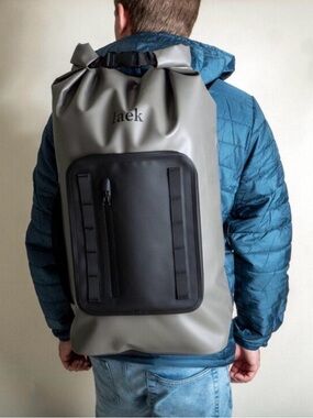 Laek 30L Waterproof Rolltop Backpack Dry Bag Travel Hiking NWT